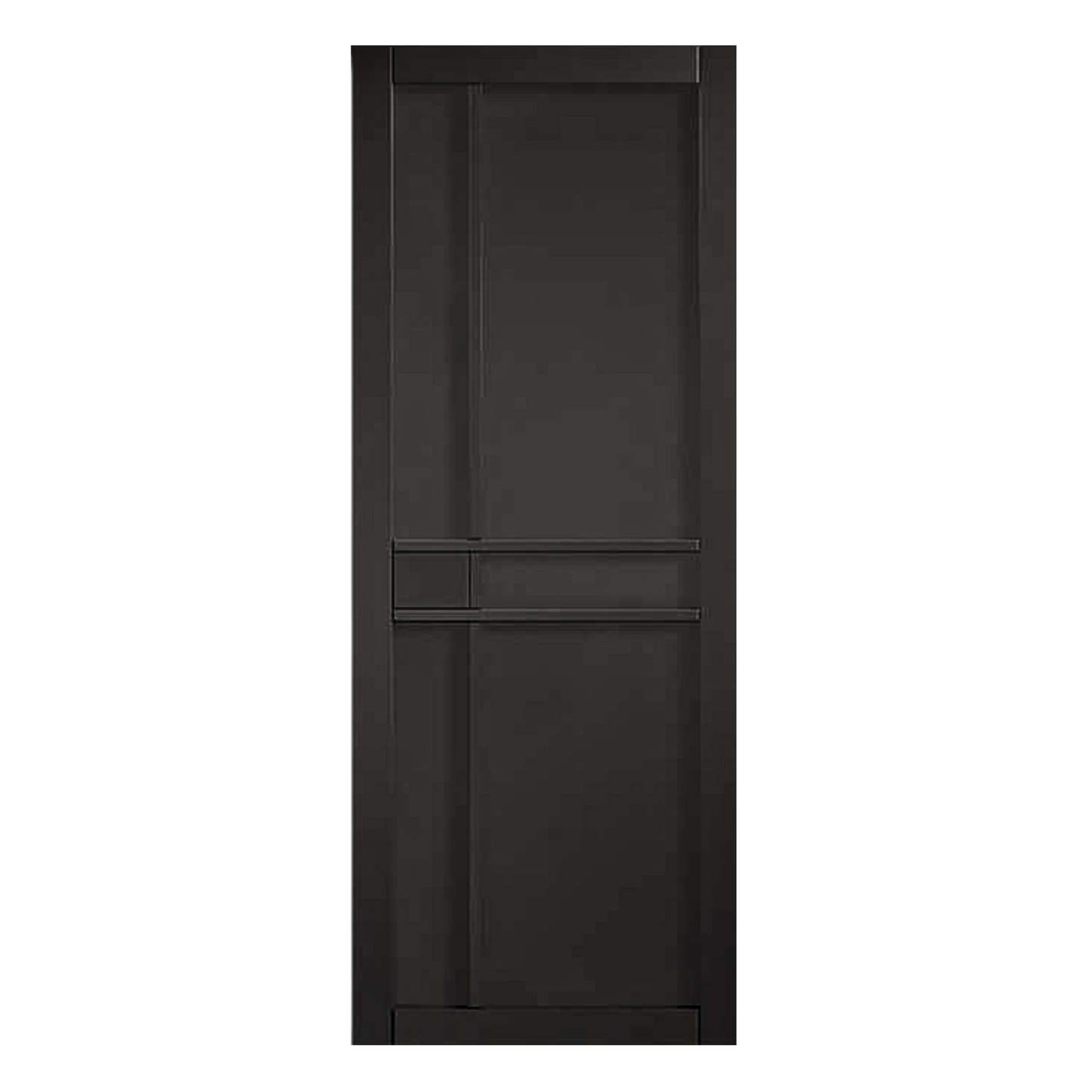 Fully Finished Black Laminate Naples Internal Door