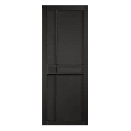 Fully Finished Black Laminate Naples Internal Door