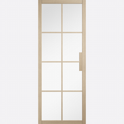 Blonde Oak Malvern Clear Glazed Internal Door