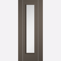 Chocolate Grey Alcaraz Long Light Clear Glazed