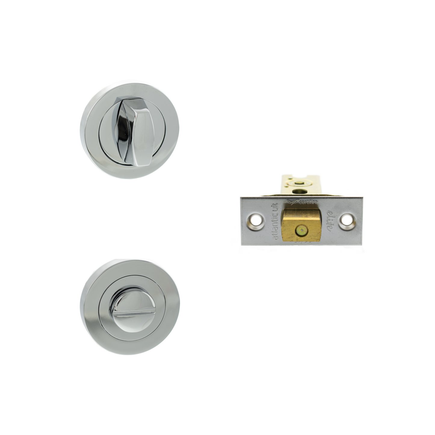 WC Thumbturn Pack for Fire Doors - Round Rose