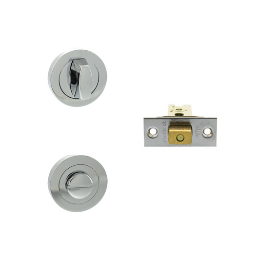 WC Thumbturn Pack - Round Rose