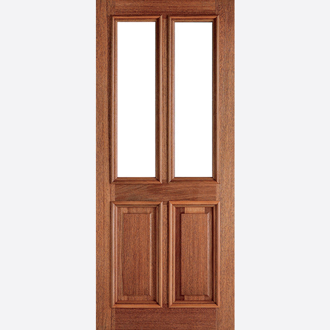 Hardwood Derby Unglazed 2L External Door