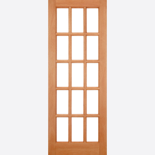 Hardwood SA 15L Unglazed Dowelled External Door