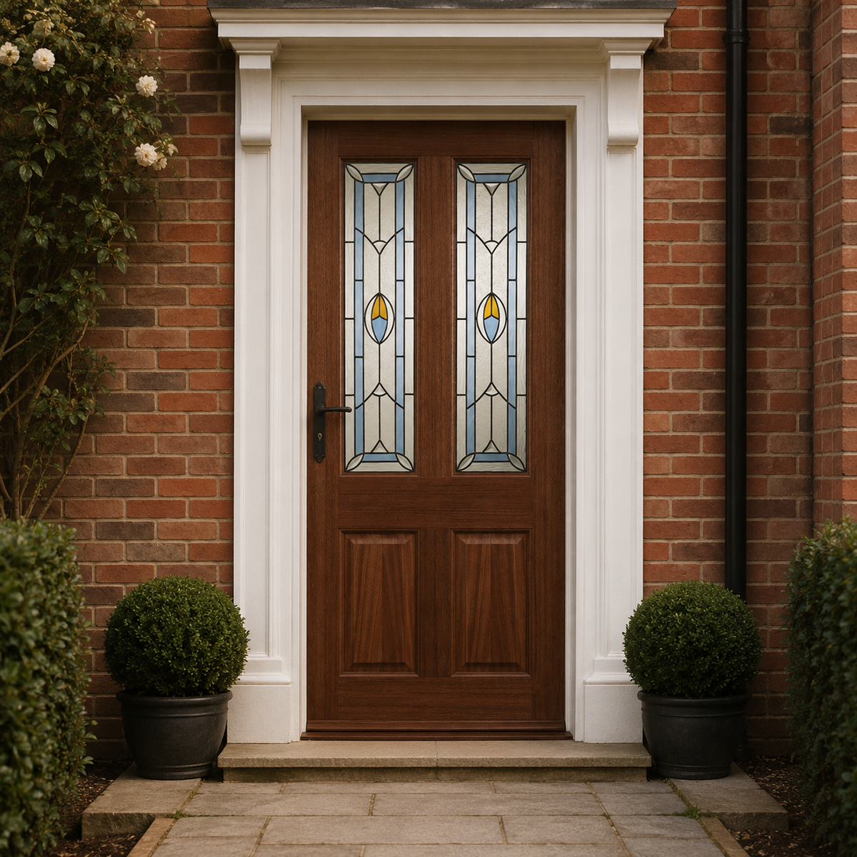 Hardwood Edwardian Triple Glazed External Door