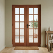 Hardwood Unglazed GTP Rebated External Door Pair
