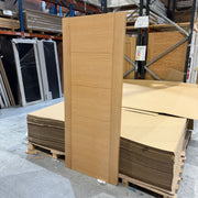 FACTORY IMPERFECTIONS Oak Iseo 5P Ladder Pre-Finished Oak Internal Doors