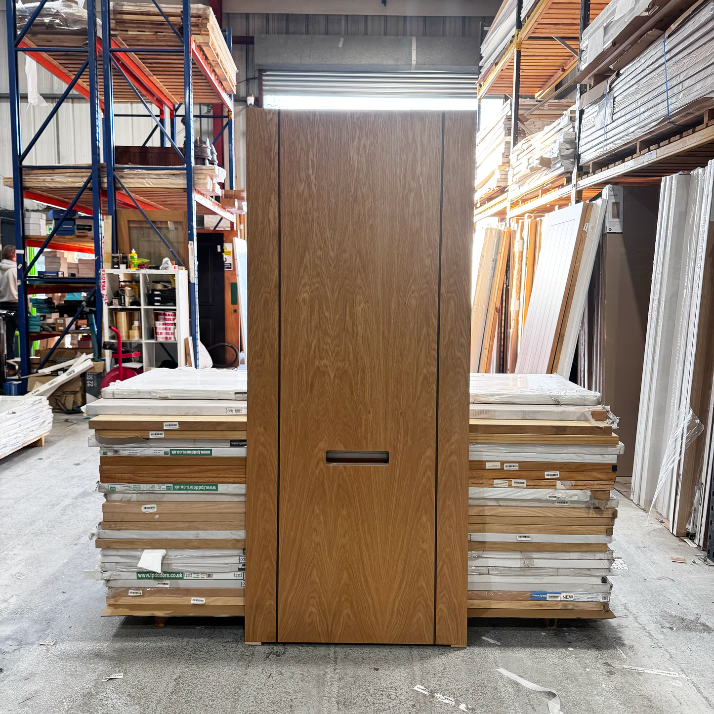 Pre-Finished Churchillian FD30 Fire Rated Internal Entrance Door