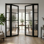 Industrial 4L Glazed Door Set 2602mm(w) x 2021mm(h)