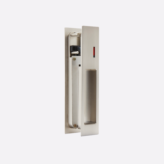Ironmongery Gemini Pocket Door Privacy Sliding Lock - Multiple Finishes Available