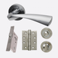 Ironmongery Pluto Handle Hardware Pack