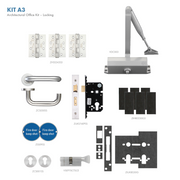 ZOO Hardware Architectural FD60 Fire Door Pack - Lever Handle Locking Kit