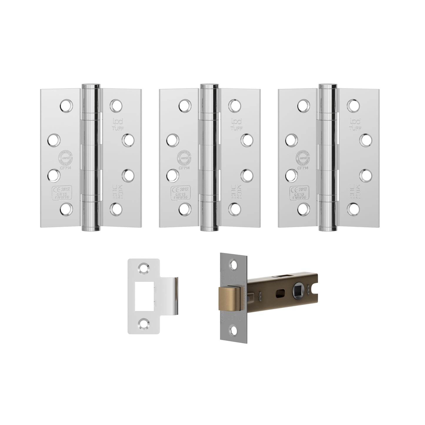 LPD Internal Fire Door Hinge and Latch Pack