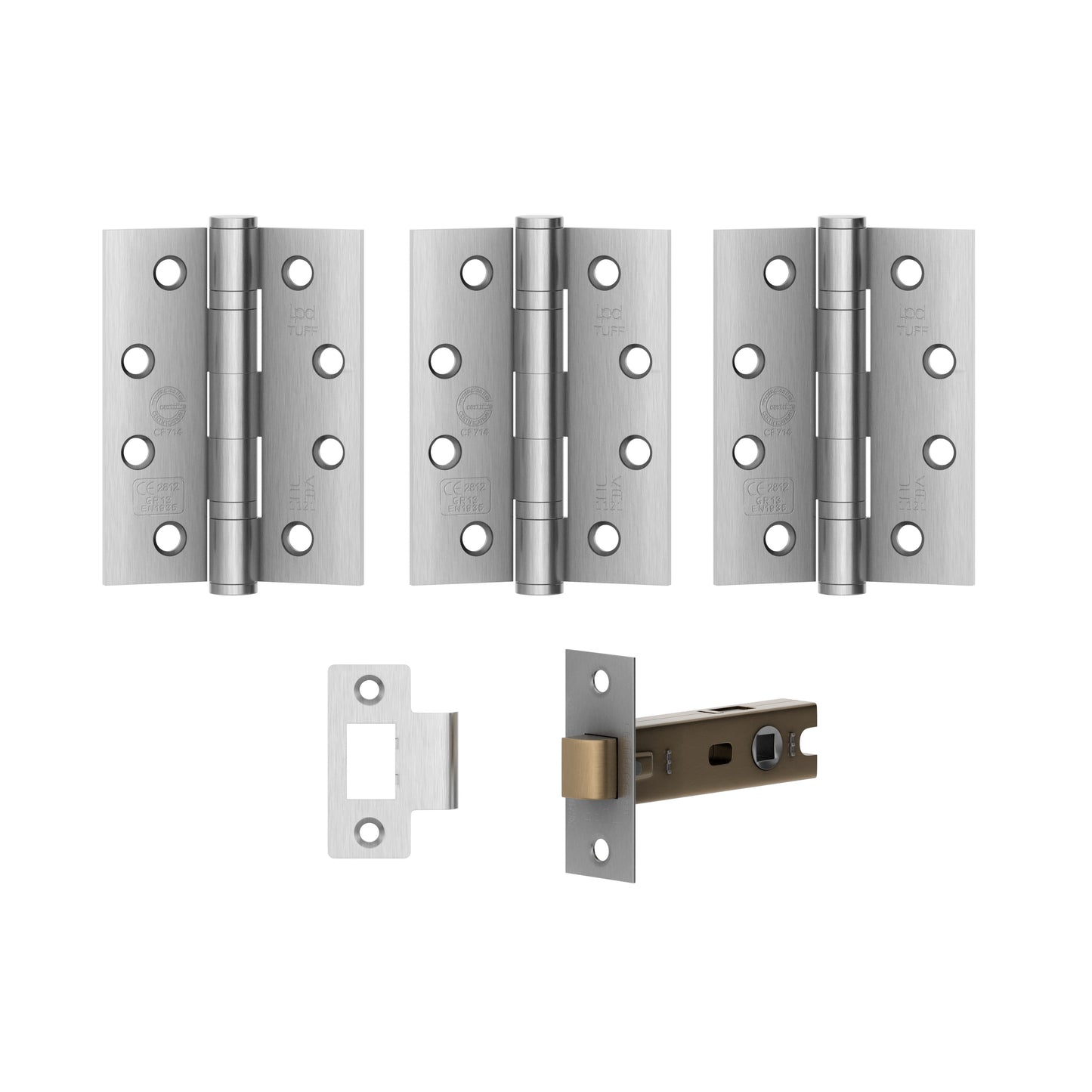 LPD Internal Fire Door Hinge and Latch Pack