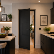 Fully Finished Black Laminate Florence Internal Door