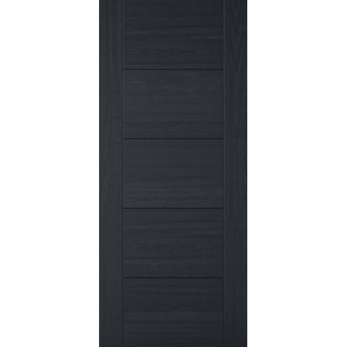 Fully Finished Black Laminate Iseo 5P Internal Door