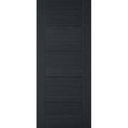 Fully Finished Black Laminate Iseo 5P Internal Door