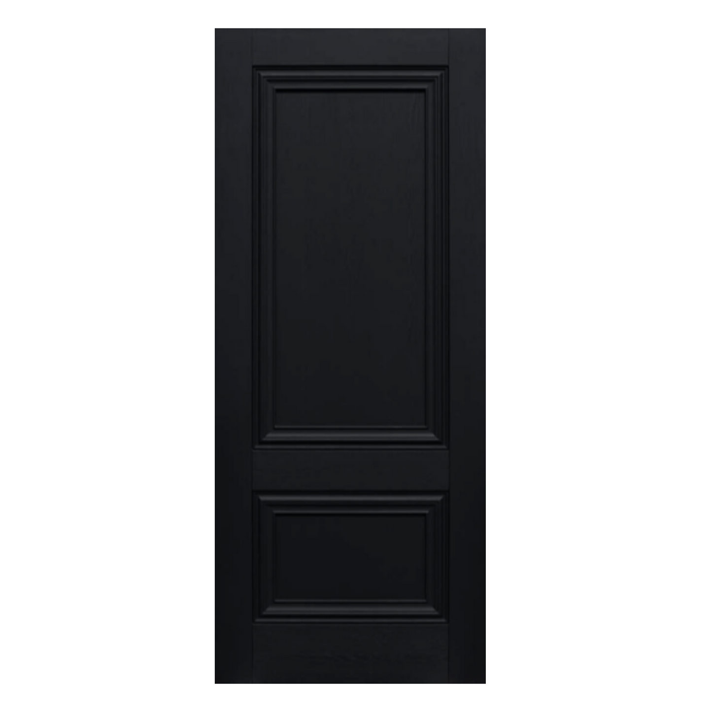 Fully Finished Black Laminate Lyon FD30 Fire Rated Internal Door