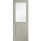 Laminate Cottage Light Grey Glazed Internal Door