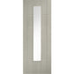 Laminate Ladder Light Grey Glazed Internal Door