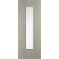 Light Grey Laminate Sydney Glazed Internal Door