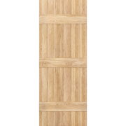 Rustic Oak Ledged Unfinished Internal Door
