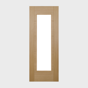 Fully Finished Oak Cotswold 5P Clear Glazed Internal Door