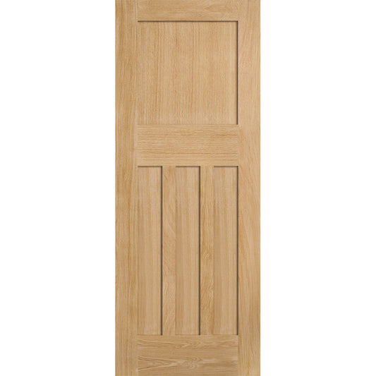 Oak DX 30s Shaker Unfinished Fire Rated FD30 Internal Door