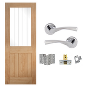 Pre-Finished Cottage Internal Door & Handle Pack Bundle