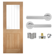 Pre-Finished Cottage Internal Door & Handle Pack Bundle