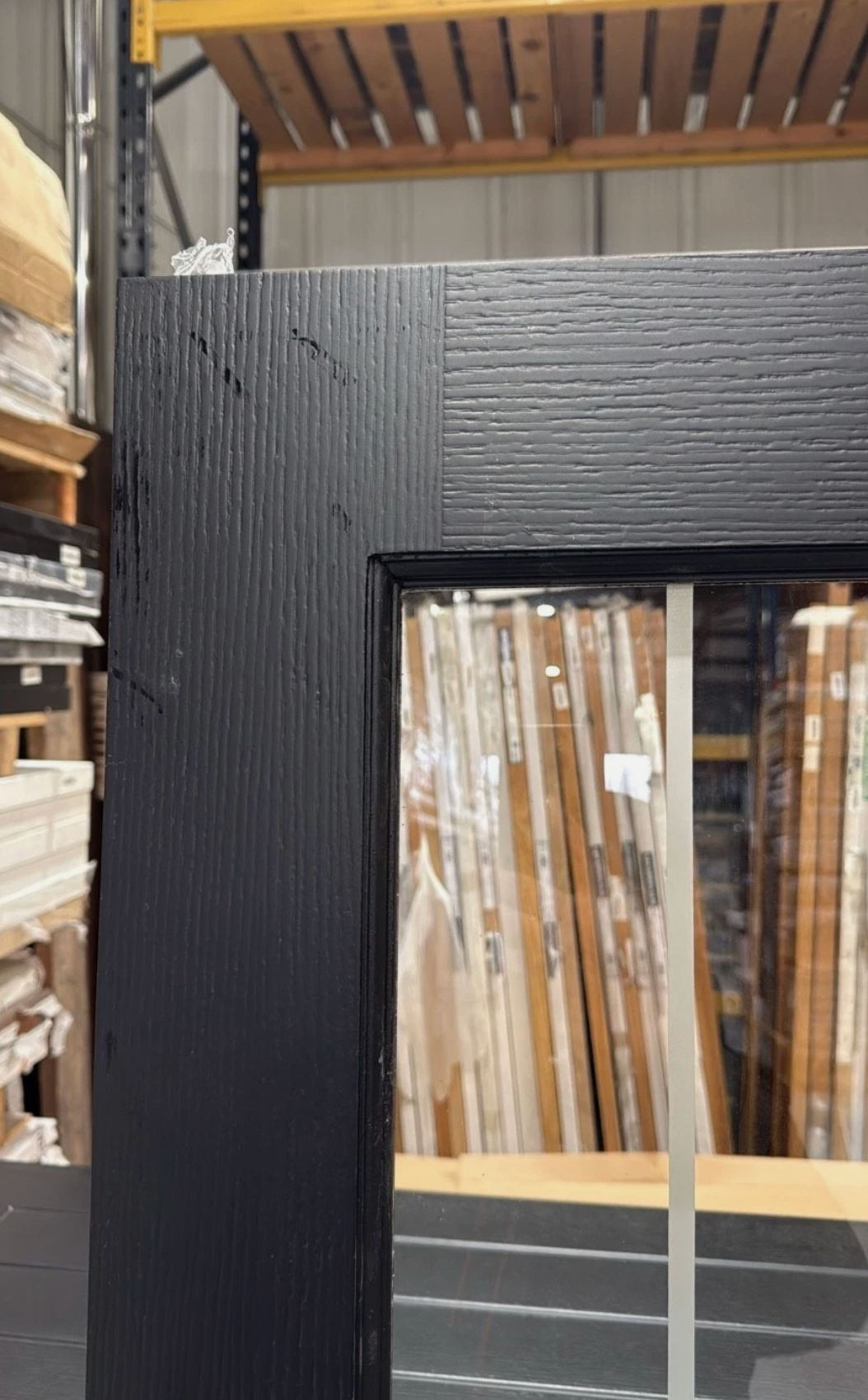 Internal Black Pre-Finished Glazed Cottage Style Doors