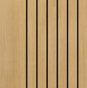 Aria Oak Laminate Fully Finished Fluted Internal Door
