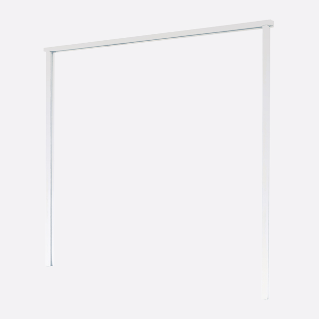 Universal Garage Door Frame White Primed