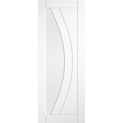 White Girona Clear Glazed Internal Door