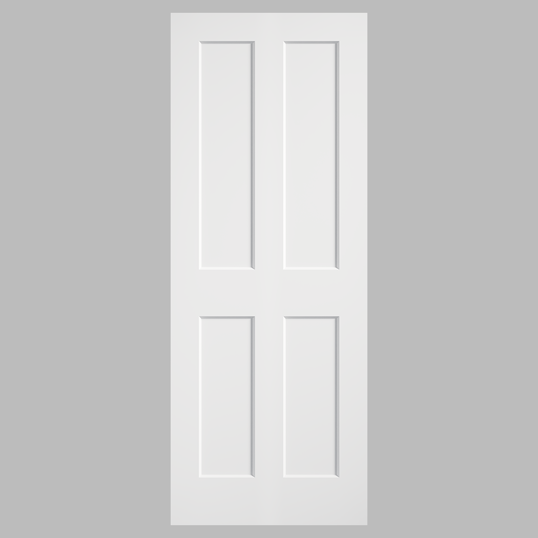 White Moulded Smooth Ashford Internal Door