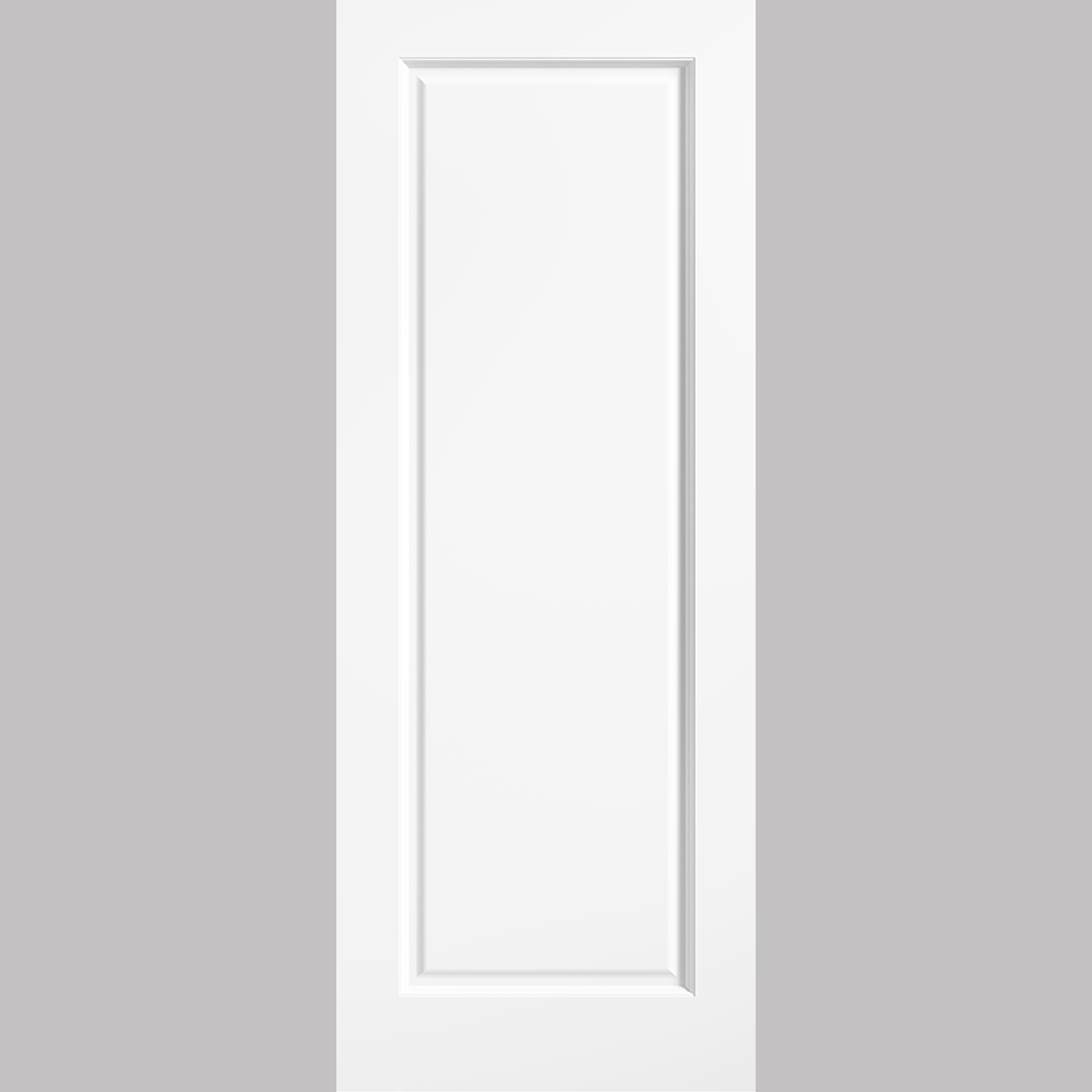 White Smooth 1 Panel Internal Door