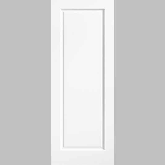 White Smooth 1 Panel Internal Door