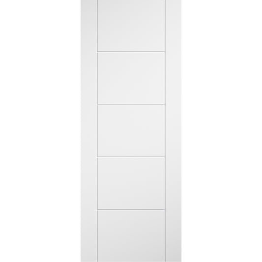 Pre-Finished White Laminate Ladder Internal Door