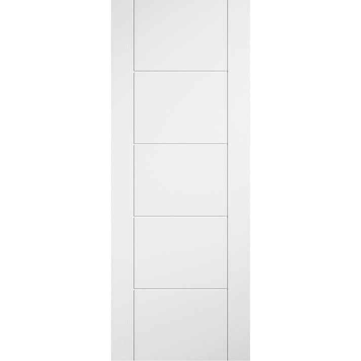 Pre‑Finished Light Grey Ladder FD30 Fire Rated Internal Door – Deal4Doors