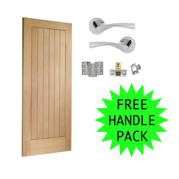 CLEARANCE Suffolk Pre-Finished Internal Door *FREE HANDLE PACK*