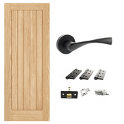 Pre-Finished Belize Internal Door & Handle Pack Bundle