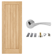 Pre-Finished Belize Internal Door & Handle Pack Bundle