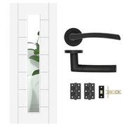 White Pre-Finished 7P Internal Doors with Handle Packs