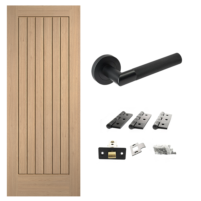 Pre-Finished Cotswold Internal Door & Handle Pack Bundle