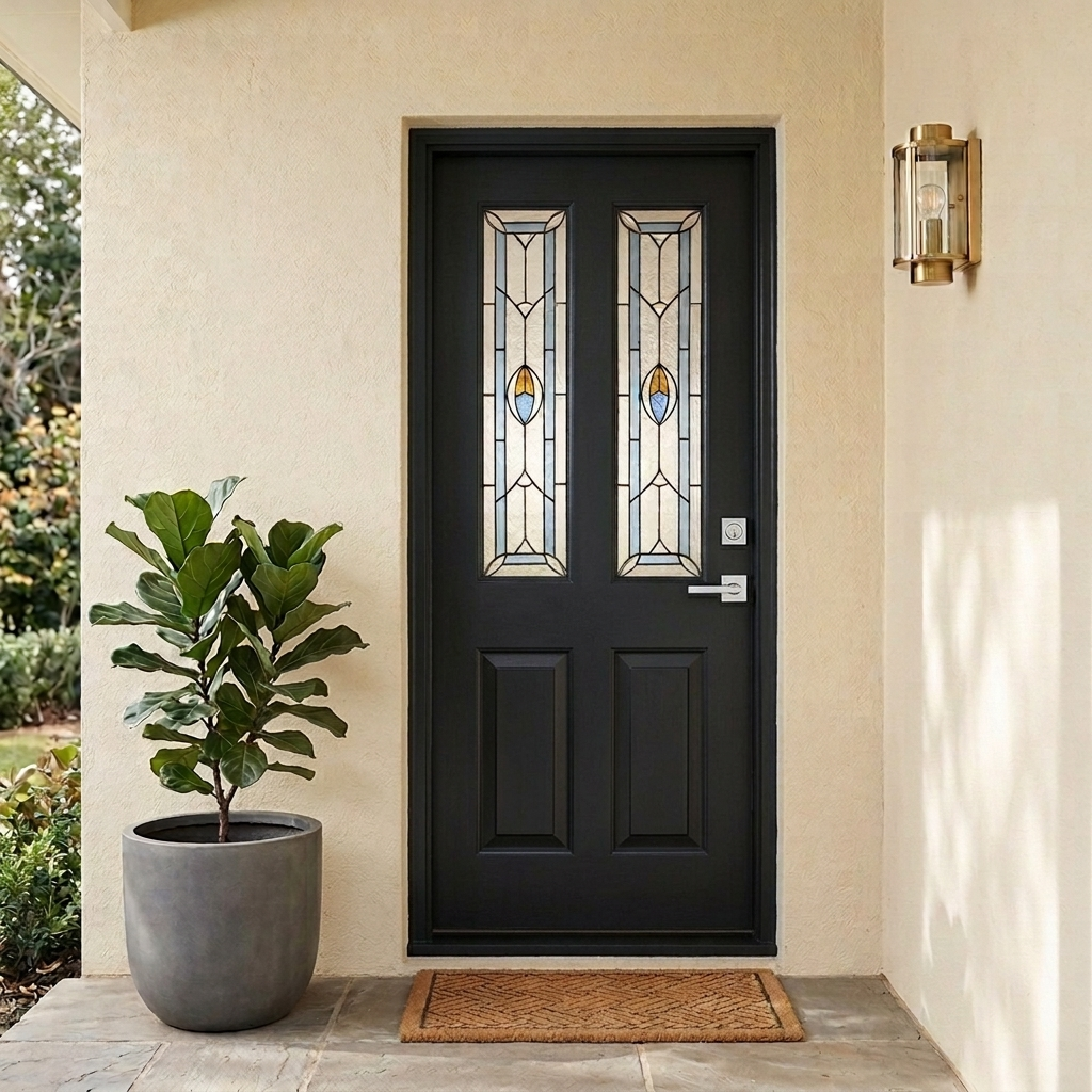Hardwood Edwardian Triple Glazed External Door