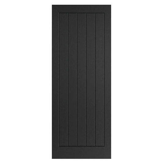 Internal Black Pre-Finished Cottage Style Doors