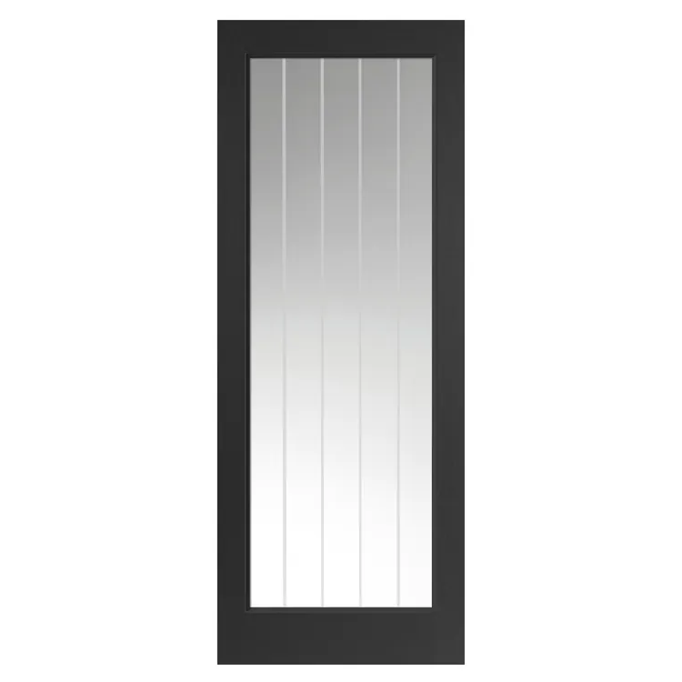 Internal Black Pre-Finished Glazed Cottage Style Doors