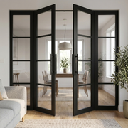 Industrial 4L Glazed Door Set 2984mm(w) x 2021mm(h)