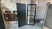 Smooth Black Fully Finished Suffolk Cottage Internal Door with Handle Pack