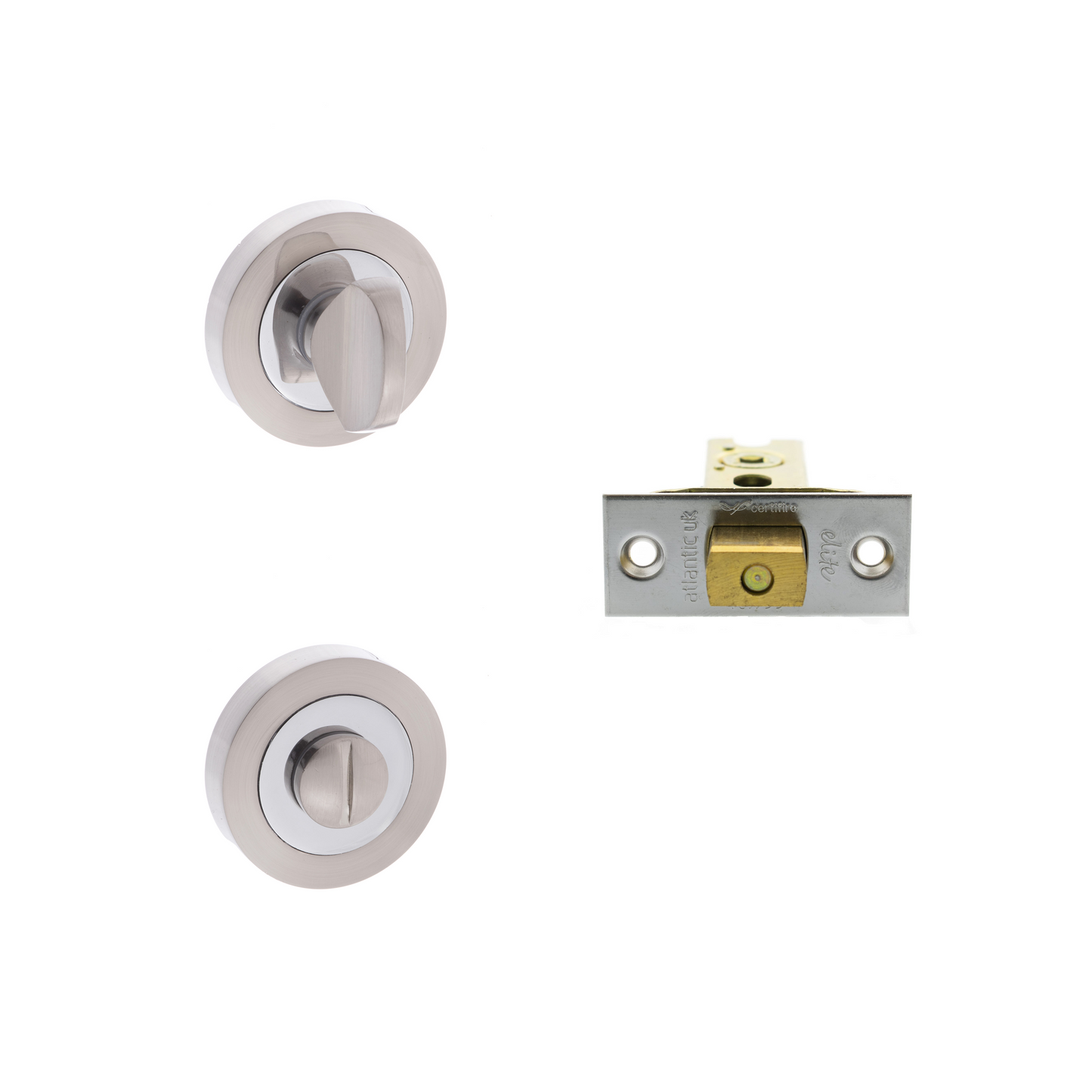 WC Thumbturn Pack for Fire Doors - Round Rose